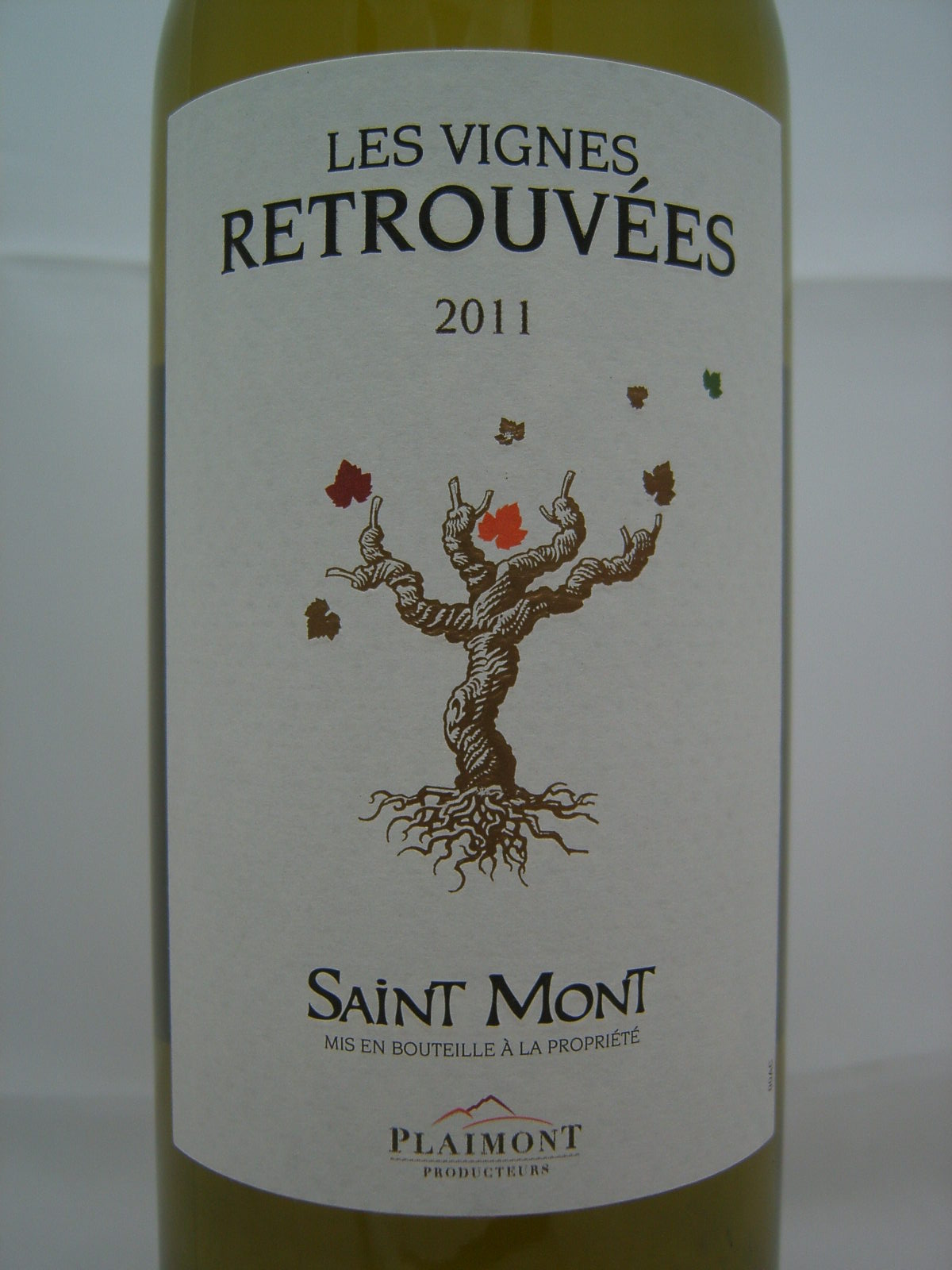 Tour des trocken, Retrouvees Saint-Mont, Vins Weißwein, 0,75l Plaimont AOC Producteurs 2020, - Vignes
