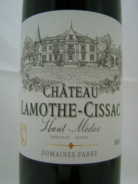 Tour des Vins - Chateau Lamothe-Cissac 2019, Domaines Fabre, AOC Haut-Medoc,  Rotwein, trocken, 0,75l