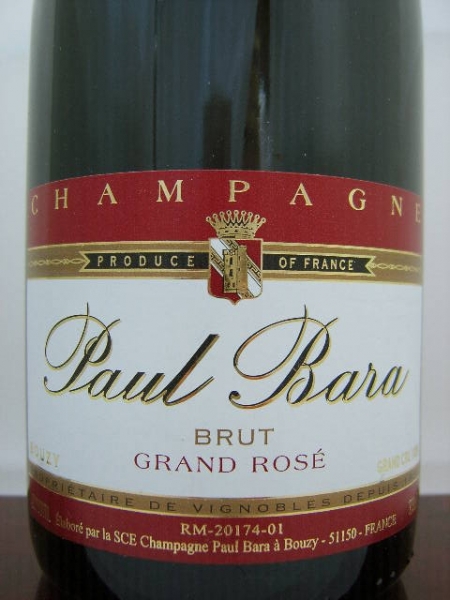 Paul Bara 100% Grand Cru, Brut Grand Rosé, AC Champagne, Schaumwein rosé, trocken, 0,75l